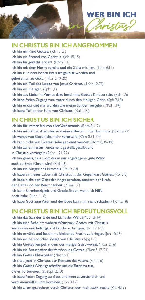 ID Karte - Mann (10 Stück)