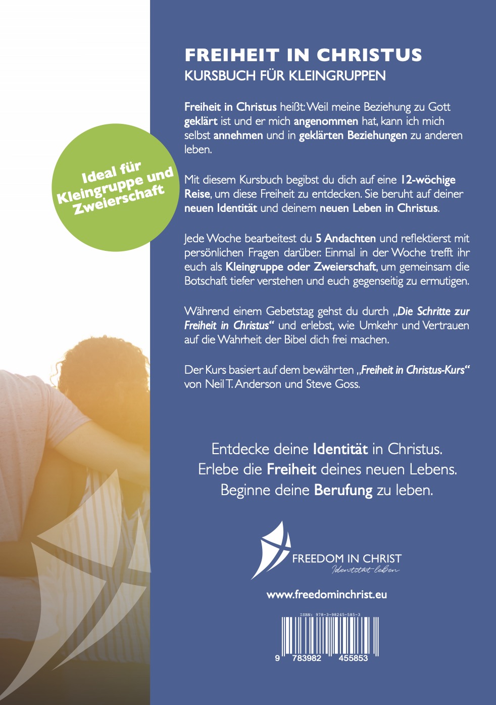 Freiheit in Christus-Kurs – Kursbuch für Kleingruppen