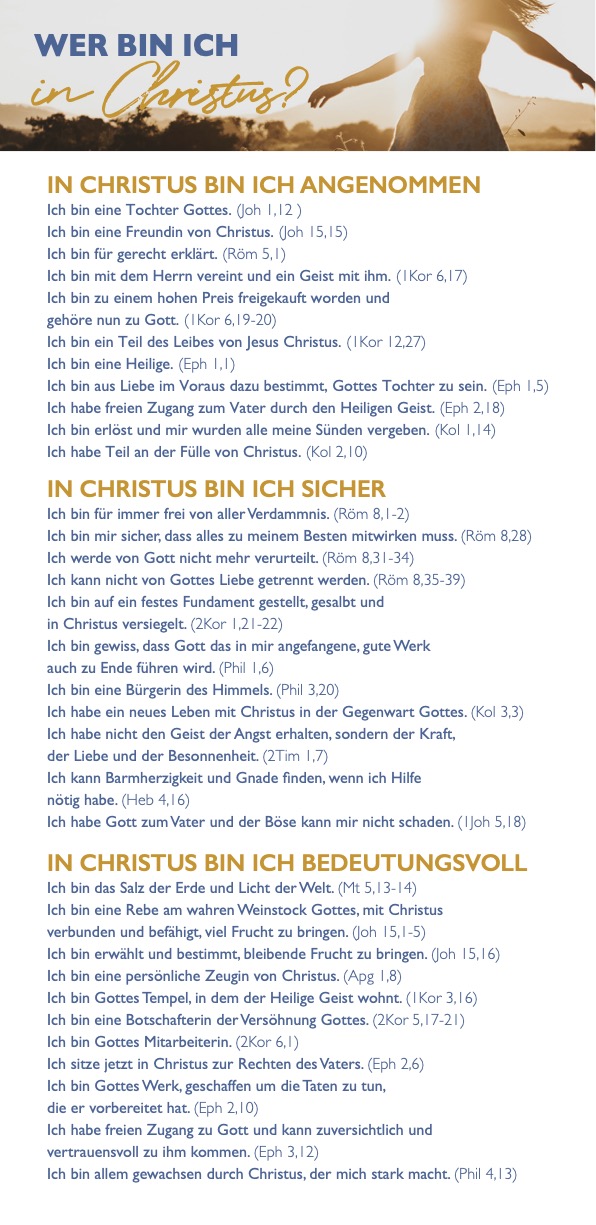 ID Karte - Frau (10 Stück)