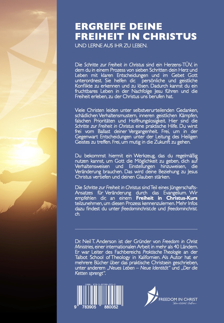 Schritte zur Freiheit in Christus - Arbeitsheft