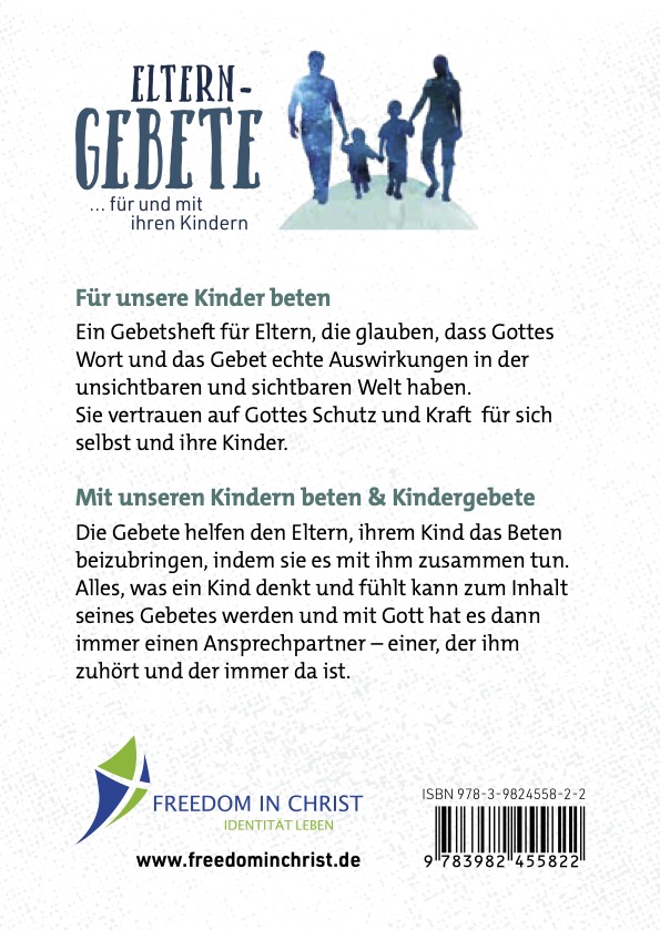 Gebetsheft "Eltern...für und mit ihren Kindern"