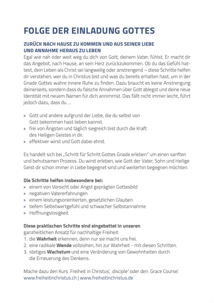 GraceCourse deutsch - Schritt für Schritt (Heft)